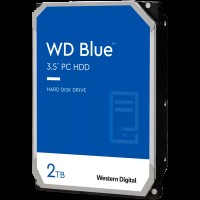 Жёсткий диск HDD 2 Tb SATA 6Gb/s Western Digital Blue WD20EZAZ  3.5" 5400rpm 256Mb