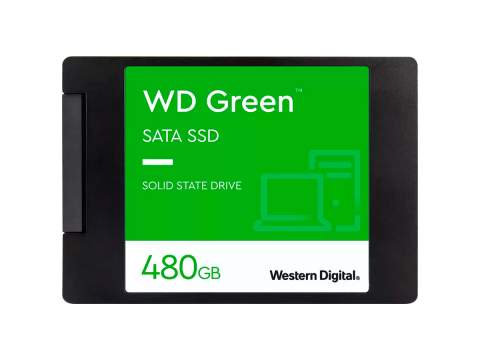 Твердотельный накопитель SSD 480 Gb SATA  6Gb/s WD Green WDS480G2G0A  3D TLC