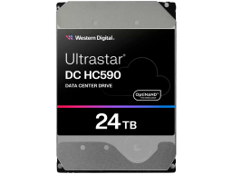 HDD Server WD/HGST ULTRASTAR DC HC590 (3.5’’, 24TB, 512MB, 7200RPM, SATA 6Gb/s, 512E SE NP3) SKU: 0F65684