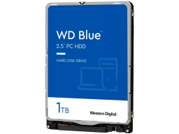 Жёсткий диск HDD 1 Tb SATA 6Gb/s Western Digital Blue WD10SPZX 2.5" 5400 rpm 128Mb