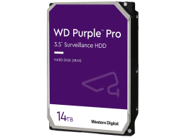 Жёсткий диск HDD 14 Tb SATA 6Gb/s Western Digital Purple Pro WD142PURP 3.5" 512Mb