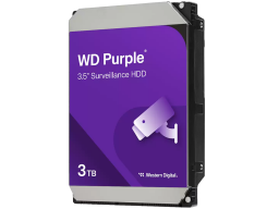 HDD AV WD Purple (3.5'', 3TB, 128MB, 5400 RPM, SATA 6 Gb/s)