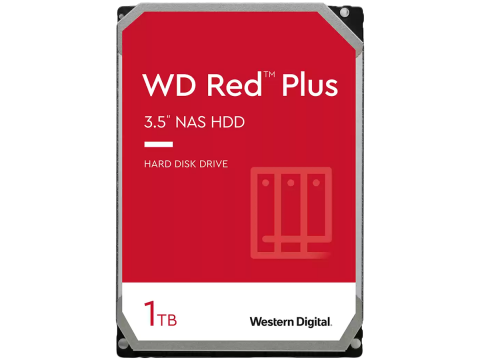 Жесткий диск для NAS систем HDD 1Tb Western Digital Red SATA 6Gb/s 64Mb WD10EFRX