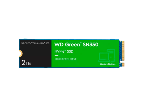 Твердотельный накопитель SSD 2Tb M.2 SN350 6Gb/s WD Green WDS200T3G0C NVMe