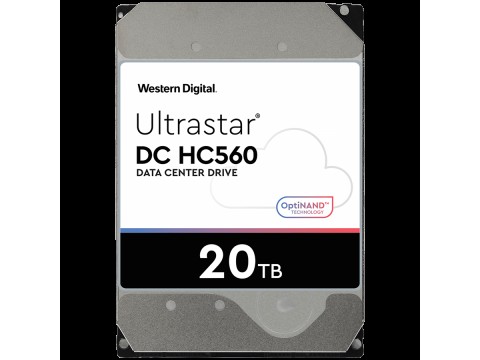 HDD Server WD/HGST ULTRASTAR DC HC560 (3.5’’, 20TB, 512MB, 7200 RPM, SAS 12Gb/s, 512E SE P3), SKU: 0F38652