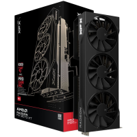 XFX Swift AMD Radeon RX 9070XT Triple fan Gaming Edition with 16GB GDDR6 HDMI 3xDP, AMD RDNA 4