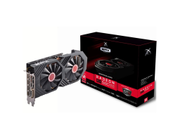 Видеоплата XFX Video Card AMD RADEON RX 580 GTS 8GB XXX Ed. OC 1366 Mhz GDDR5 8GB/256bit Dynamic 22 Blade fan  3X DP HDMI DVI.