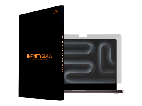 iLera Incognito Glass screen protector for MacBook Pro 14"