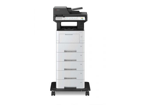 МФУ лазерное Kyocera ECOSYS MA4500ix (A4), монохромное, Printer/Scanner/Copier, 1200x1200 dpi, 45 ppm, 1.5 GB, 1.4 GHz, tray 100+500 sheets, RADF 75 sheets, USB+Ethernet, Duplex, EcoPrint, 7" touchscreen, HyPAS, drum 300k, starter toner 6k