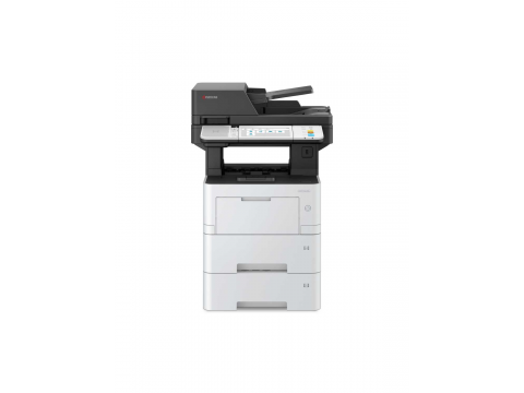 МФУ лазерное Kyocera ECOSYS MA4500ix (A4), монохромное, Printer/Scanner/Copier, 1200x1200 dpi, 45 ppm, 1.5 GB, 1.4 GHz, tray 100+500 sheets, RADF 75 sheets, USB+Ethernet, Duplex, EcoPrint, 7" touchscreen, HyPAS, drum 300k, starter toner 6k
