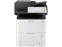 МФУ лазерное Kyocera ECOSYS MA3500cix (A4), цветное, Printer/Scanner/Copier, 1200x1200 dpi, 35 ppm, 1,5 GB, 1.2 GHz, tray 100+250 sheets, DADF 100 sheets, USB+Ethernet, Duplex, 7" touchscreen, HyPAS, drum 200k, starter toner