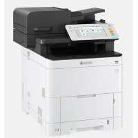 МФУ лазерное Kyocera ECOSYS MA4000cix (A4), цветное, Printer/Scanner/Copier, 1200x1200 dpi, 40 ppm, 2 GB, 1.2 GHz, tray 100+250 sheets, DADF 100 sheets, USB+Ethernet, Duplex, 7" touchscreen, HyPAS, drum 200k, starter toner