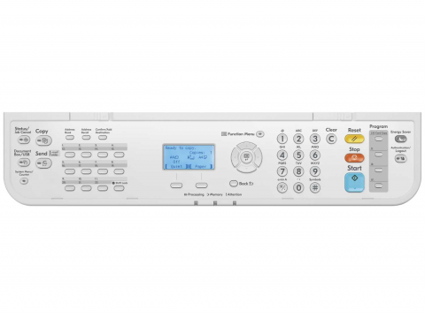 МФУ лазерное Kyocera ECOSYS MA4500x (A4), монохромное, Printer/Scanner/Copier, 1200x1200 dpi, 45 ppm, 1 GB, 1.2 GHz, tray 100+500 sheets, RADF 75 sheets, USB+Ethernet, Duplex, EcoPrint, drum 300k, starter toner 6k