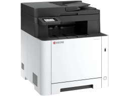 МФУ лазерное Kyocera ECOSYS MA2101cfx (A4), цветное, Printer/Scanner/Copier/Fax, 1200x1200 dpi, 21 ppm, 1 Gb, 1 GHz, tray 50+250 sheets, ADF 50 sheets, USB+Ethernet, Duplex, 2.7" touchscreen, drum 100k, starter toner