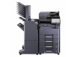 МФУ лазерное Kyocera TASKalfa MZ4000i (A3), монохромное, Printer/Scanner/Copier, 1200x1200 dpi, 40/21 ppm (A4/A3), 4 GB+32 GB SSD, 1.6 GHz, tray 100+1000 sheets, USB+Ethernet, Duplex, 10.1" touchscreen, HyPAS, drum 600k, базовый блок, без крышки, без