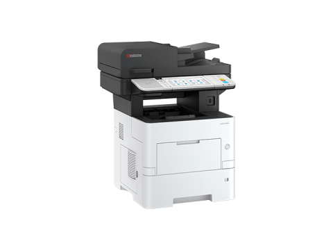 МФУ лазерное Kyocera ECOSYS MA5500ifx (A4), монохромное, Printer/Scanner/Copier/Fax, 1200x1200 dpi, 55 ppm, 1.5 GB, 1.4 GHz, tray 100+500 sheets, DADF 100 sheets, USB+Ethernet, Duplex, 7" touchscreen, HyPAS, drum 500k, starter toner 10k