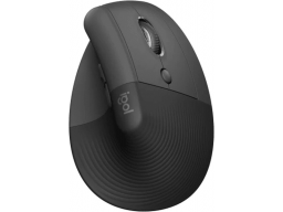 Мышка беспроводная вертикальная Logitech Lift Graphite (910-006473)