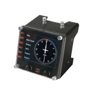 Контроллер для игровых авиасимуляторов Logitech G Flight Instrument Panel (приборная панель с ЖК-дисплеем для авиасимуляторов)