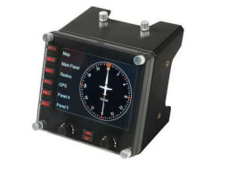 Контроллер для игровых авиасимуляторов Logitech G Flight Instrument Panel (приборная панель с ЖК-дисплеем для авиасимуляторов)