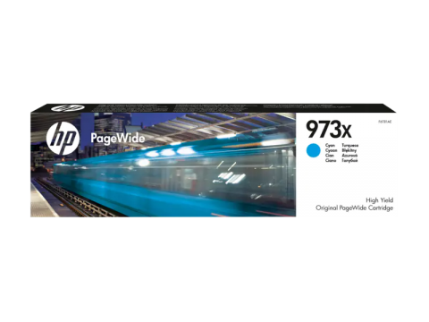 Картридж HP 973X увеличенной емкости голубой / 7000 страниц (F6T81AE)