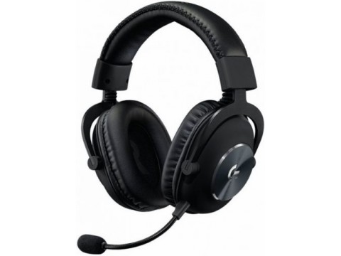 Logitech  G PRO X Wired Gaming Headset - Blue Mic - BLACK - USB DAC