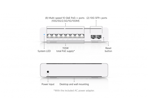 Ubiquiti Switch Pro XG 8 PoE