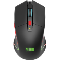 Мышь Acer Nitro OMR304 черный оптич. 3200dpi беспров. BT/Radio USB 6but (ZL.MCECC.01Z)
