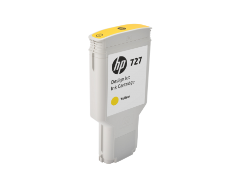 Картридж HP 727, желтый / 300 мл (F9J78A)