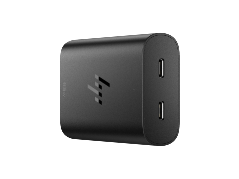 ЗУ HP 600Q7AA USB Type C® 65W GaN Laptop Charger - Black