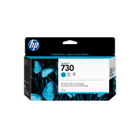 Картридж HP 730 голубой 130 мл (P2V62A)