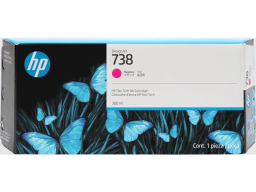 Картридж HP 738 300-ml Magenta DesignJet Ink Cartridge (676M7A)