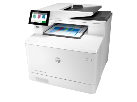 МФУ лазерное цветное HP Color LaserJet Ent M480f 3QA55A, А4, 27 стр/мин, 2ГБ, факс, ADF, duplex,  Ethernet