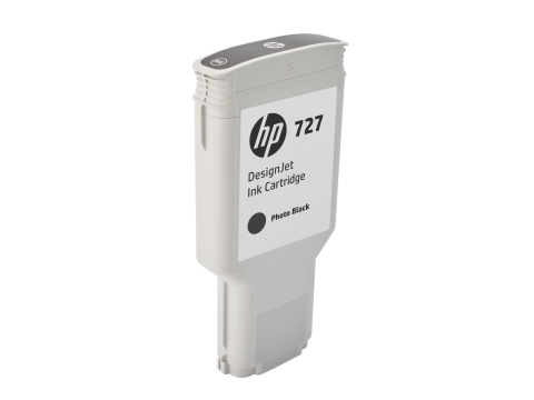 Картридж HP 727, черный фото / 300 мл (F9J79A)