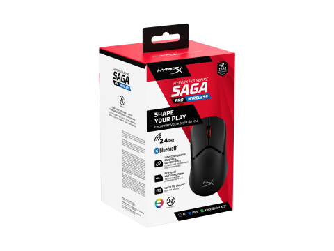 Мышь игровая HyperX Pulsefire Saga Pro A2PB2AA черный