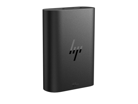 ЗУ HP 600Q7AA USB Type C® 65W GaN Laptop Charger - Black