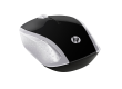 Оптическая беспроводная мышь HP 2HU84AA, 200 Pike Silver, 1000 dpi, USB, 2.4 ГГц, серебристый