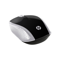 Оптическая беспроводная мышь HP 2HU84AA, 200 Pike Silver, 1000 dpi, USB, 2.4 ГГц, серебристый