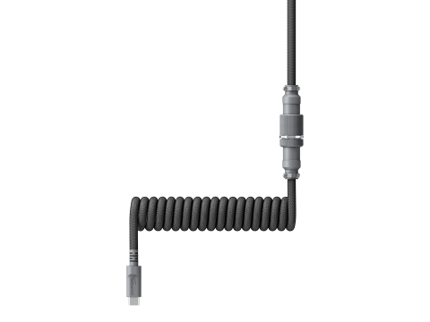 Провод для механической клавиатуры HyperX USB-C Coiled Cable Gray 6J678AA