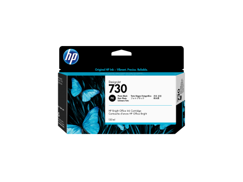 Картридж HP 730 черный фото 130 мл. (P2V67A)
