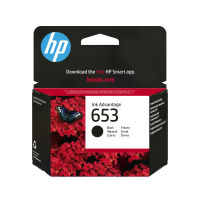 Оригинальный струйный картридж HP 653 Ink Advantage, черный (3YM75AE)