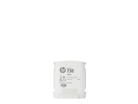 Картридж HP 738 300-ml Yellow DesignJet Ink Cartridge (676M8A)
