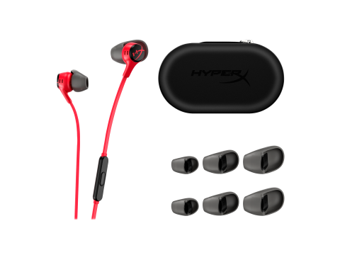 Наушники с микрофоном HyperX Cloud Earbuds II Black 705L8AA