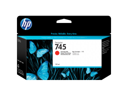 HP 745 130-ml Chrmtc Red Ink Cartridge for DesignJet Z2600/Z600