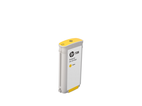 Картридж HP 728, желтый / 130 мл (F9J65A)
