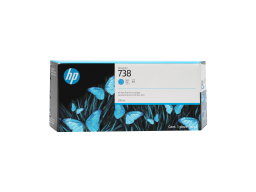 Картридж HP 738 300-ml Cyan DesignJet Ink Cartridge (676M6A)