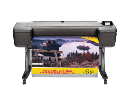 Плоттер HP DesignJet Z6 44-in PostScript Printer / 2400 x 1200 dpi / 6-ink system / 128 GB memory / 500 GB hard disk / USB 2.0 & Ethernet connectivity / Roll feed & Automatic cutter