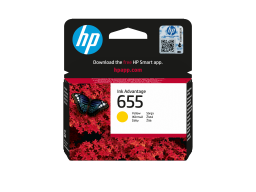 Картридж HP Ink Advantage 655 желтый 600 стр. (CZ112AE)