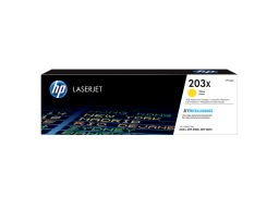 Картридж HP 203X, желтый / 2500 страниц (CF542X)