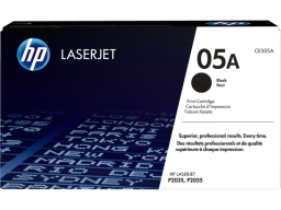 Картридж HP 05A, черный / 2300 страниц (CE505A)