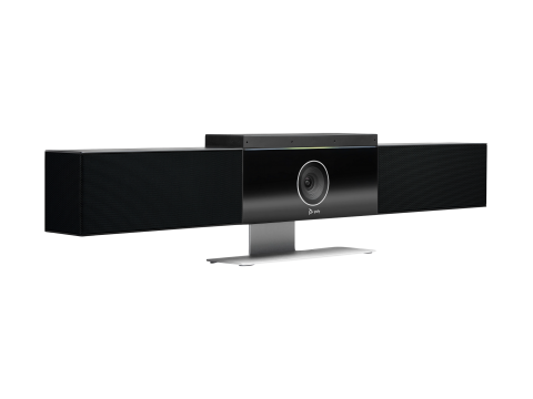 Видеоконференция Poly Polycom Studio: Audio/Video USB Soundbar, with auto-track 120-deg FOV 4K Camera/USB stereo speakerphone/BTspeakerphone/ Wi-Fi device management, remote (842D4AAABB)